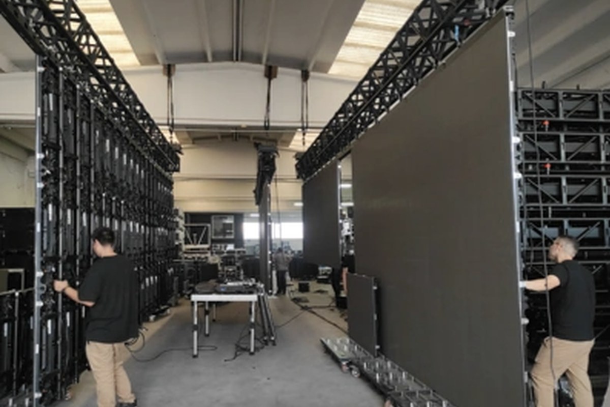 Módulos de pantalla LED de paso fino abiertos para reparación a nivel de componente